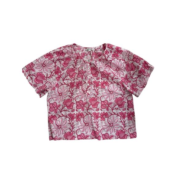 🌸 Natura Cotton Voile Blouse – Size M - Picture 1 of 7